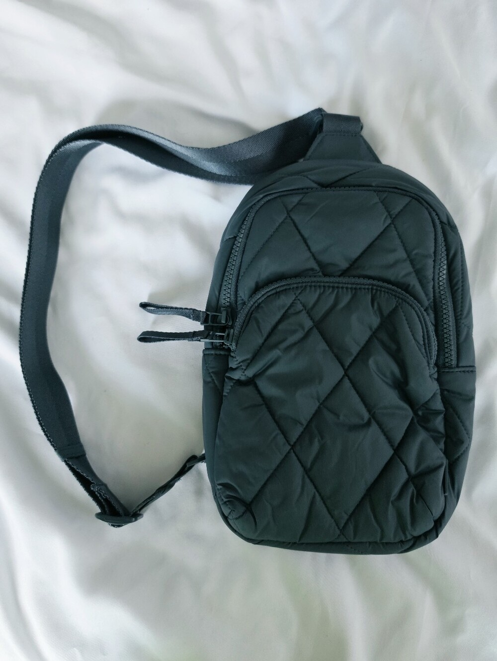 Vera Bradley Lorman Sling Backpack - Dark Slate Featherweight